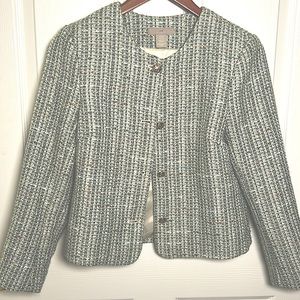 H&M Green and Gold Jacket